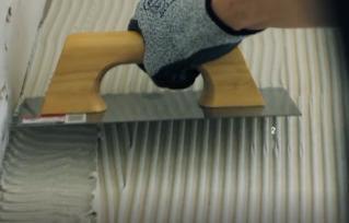 Comb Adhesive Ridges